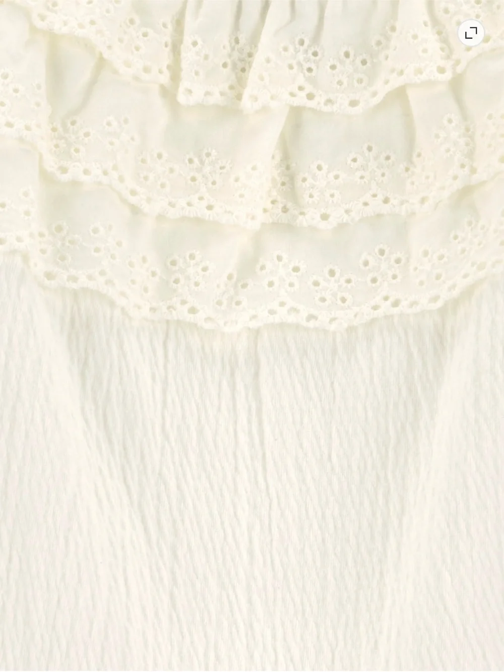 Carter's White Baby Girl Ruffle Tank Dress